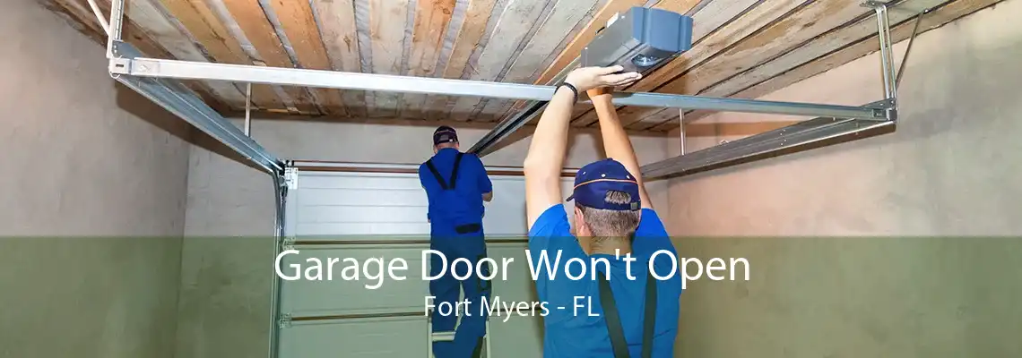 Garage Door Won't Open Fort Myers - FL